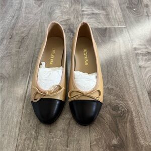 Kaitlyn Pan Women's Two Tones Ballet Flats